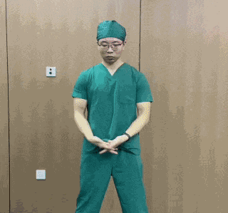 Overhead reach with backbend