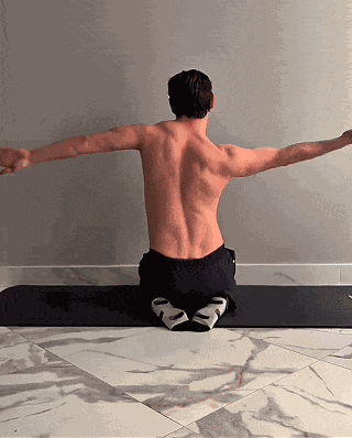 Alternating arm rotations