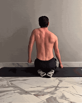 Alternating shoulder shrugs