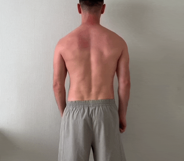 Single-side shoulder rolls